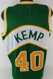 Shawn Kemp Signed Seattle Supersonic Jersey (JSA COA) 6xAll Star / Power Forward