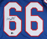 Billy Shaw Signed Bills Jersey Insc "HOF '99" (Beckett Hologram) 8xAFL All-Star