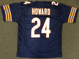 CHICAGO BEARS JORDAN HOWARD AUTOGRAPHED SIGNED BLUE JERSEY BECKETT 135364