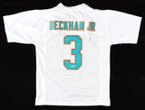 Odell Beckham Jr Signed Miami Dolphins Jersey (Beckett) 3xPro Bowl Wide Receiver