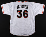 Edwin Jackson Signed Marlins Jersey (PSA Hologram) Pitched a No Hitter 06/25/10