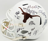 2005 NATIONAL CHAMP TEXAS AUTOGRAPHED FULL SIZE HELMET 24 SIGS BECKETT 234966