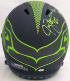 STEVE LARGENT JIM ZORN AUTOGRAPHED SEAHAWKS ECLIPSE FULL SIZE HELMET MCS 210445