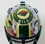 KAAPO KAHKONEN Autographed Minnesota Wild Mini Goalie Mask FANATICS