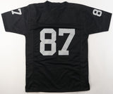 Dave Casper Signed Oakland Raiders Jersey Inscribed HOF 02 (Beckett) 5xPro Bowl