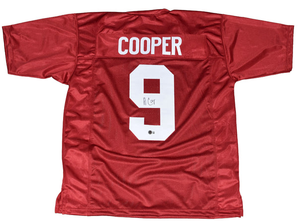 AMARI COOPER AUTOGRAPHED SIGNED ALABAMA CRIMSON TIDE #9 JERSEY BECKETT