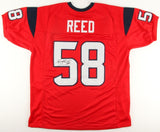 Brooks Reed Signed Houston Texans Jersey (JSA COA) 2011 2nd Rnd Pck / Linebacker