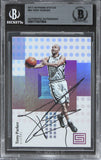 Spurs Tony Parker Authentic Signed 2017 Panini Status #63 Card BAS Slabbed