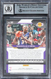 Lakers Shaquille O'Neal Signed 2020 Panini Prizm #207 Card Auto 10! BAS Slabbed