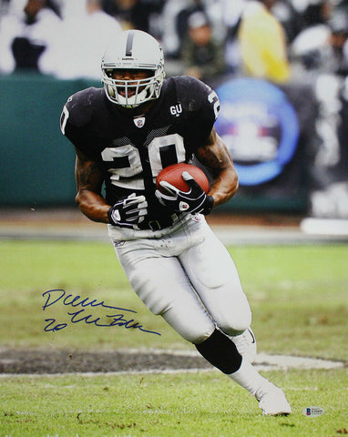 Darren McFadden Autographed/Signed Oakland Raiders 16x20 Photo BAS 29174