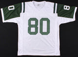 Wayne Chrebet Signed New York Jets White Jersey (JSA)Ex Hofstra Wide Receiver