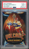 2021 Panini Phoenix Volcanic Die-Cut #VOL2 Patrick Mahomes PSA 9/10 Auto MINT