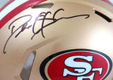 Deion Sanders Signed San Francisco 49ers F/S Speed Authentic Helmet-BAW Hologram