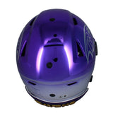 Ray Lewis Autographed Ravens Custom Chrome Authentic SpeedFlex Helmet Beckett