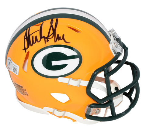 STERLING SHARPE AUTOGRAPHED GREEN BAY PACKERS SPEED MINI HELMET BECKETT