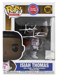 Pistons Isiah Thomas Authentic Signed HWC #101 Funko Pop Vinyl Figure PSA Itp