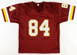 Gary Clark Signed Washington Redskins Jersey (JSA) 2xS.B. Champion Wide Receiver