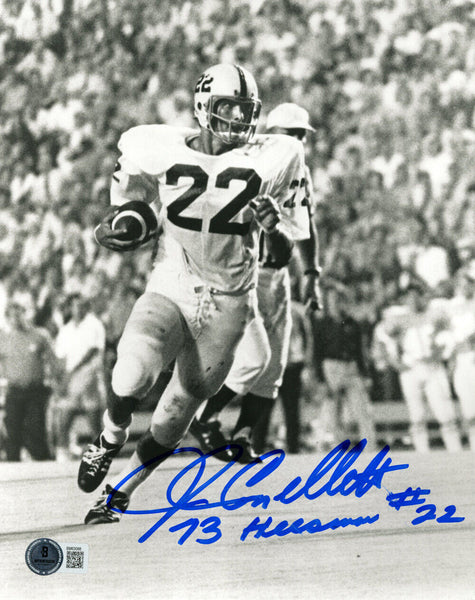 John Cappelletti Signed Penn State Lions 8x10 Photo Heisman BAS 47230