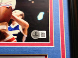 Julius "Dr. J" Erving Autographed Framed 8x10 Photo 76ers Beckett QR #BM37813