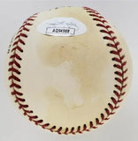 Ozzie Smith Signed on the Sweat Spot NL Baseball (JSA COA) St Louis Cardinals SS