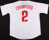 J.P. Crawford Signed Philadelphia Phillies Jersey (JSA COA) Mariners Shortstop