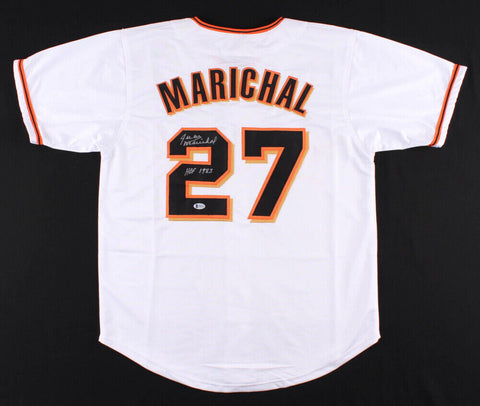 Juan Marichal Signed San Francisco Giants "Dominican Dandee" Jersey Ins HOF 1983