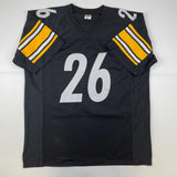 Autographed/Signed Le'Veon LeVeon Bell Pittsburgh Black Jersey JSA COA