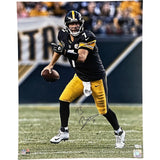 Ben Rothlisberger Autographed Pittsburgh Steelers 16x20 Photo Beckett 46667