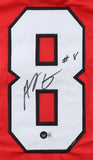 A J Green Signed Georgia Bulldogs Jersey (Beckett) Bengals 7xPro Bowl Receiver