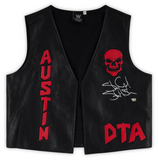 Stone Cold Steve Austin Autographed WWE Black & Red DTA Vest Fanatics