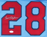 Bert Blyleven Signed Minnesota Twins Career Highlight Stat Jersey (JSA COA) HOF