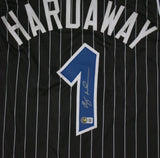 Penny Hardaway Autographed Black Pro Style Jersey - Beckett W Hologram *Silver