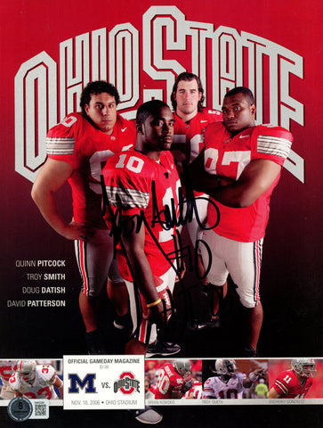 Troy Smith Autographed 11/18/2006 Ohio State Magazine HT BAS 47478