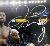 FLOYD MAYWEATHER JR. AUTOGRAPHED SIGNED FRAMED 16X20 PHOTO BECKETT BAS 162399