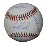 2009 New York Yankees Team Signed World Series Baseball 9 Sigs Steiner 33945