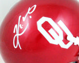 Kyler Murray Signed OU Sooners Schutt Mini Helmet- Beckett *White