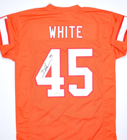 Devin White Autographed Orange Pro Style Jersey - Beckett W Hologram *Black