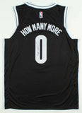 Jeremiah Martin Signed Brooklyn Nets Custom 2020 B.L.M Jersey (JSA Holo)