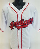 Bartolo Colon Signed Cleveland Indians White Home Jersey (JSA Witness COA)