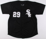 Jack McDowell Signed White Sox Black Jersey (JSA COA) 3xAll-Star (1991-1993)