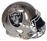 Bo Jackson Autographed Raiders Chrome Authentic Helmet Beckett & GDL LE 1/34