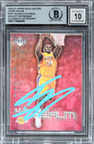 Lakers Shaquille O'Neal Signed 2000 UD Encore UR #UR1 Card AG GM 10! BAS Slab