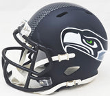 DEVON WITHERSPOON AUTOGRAPHED SEAHAWKS BLUE SPEED MINI HELMET MCS HOLO 216007