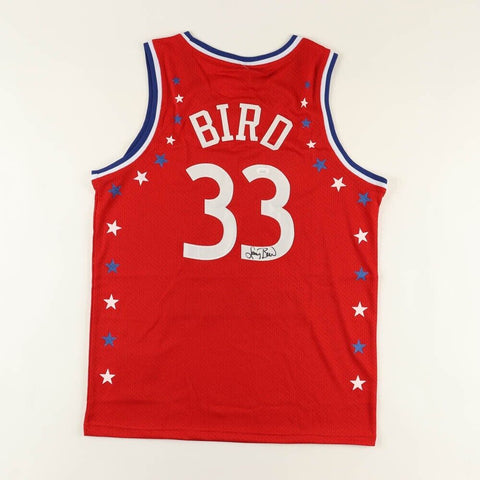 Larry Bird Signed All-Star Game Jersey (JSA) Boston Celtic Forward / 12xAll Star