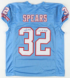 Tyjae Spears Signed Tennessee Titans Jersey "Luv Ya Blue" (JSA) Ex Tulane R.B.