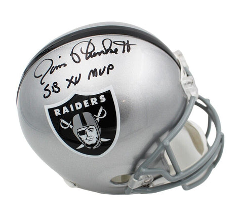 Jim Plunkett Signed Oakland Raiders Full Size NFL Helmet With "SB XV MVP" Insc