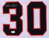 Orlando Cepeda Signed Giants Jersey (JSA COA) 1967 MVP / 11xAll Star / 1958 ROY