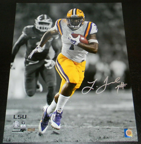 LEONARD FOURNETTE AUTOGRAPHED SIGNED LSU TIGERS 16x20 PHOTO PANINI