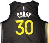 WARRIORS STEPHEN CURRY AUTOGRAPHED NIKE SWINGMAN JERSEY SIZE 48 JSA 221491