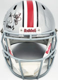 GRIFFIN, GEORGE & SMITH AUTOGRAPHED OHIO STATE FULL SIZE HELMET BECKETT 230105